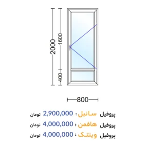 قیمت درب تراس